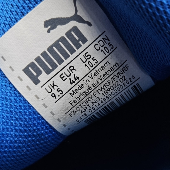 Puma Cam Carsons Blue Camo Size 10.5 US - Picture 8 of 10
